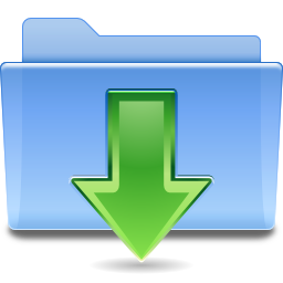 Places folder downloads icon